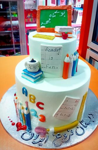 عکس شیرینی ضیافت کارگاه