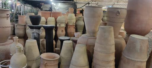 عکس سفال فروشی بهار