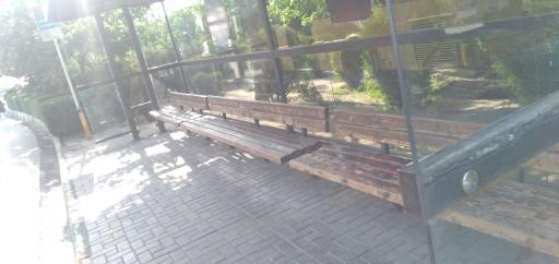 عکس ایستگاه اتوبوس میدان شهید فهمیده