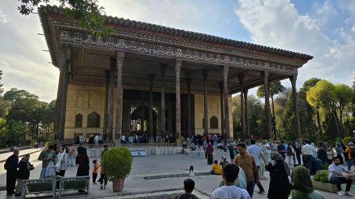 عکس باغ موزه چهلستون 