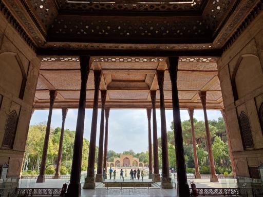 عکس باغ موزه چهلستون 