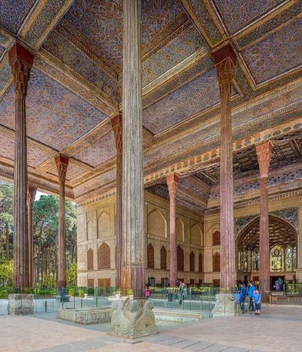 عکس باغ موزه چهلستون 