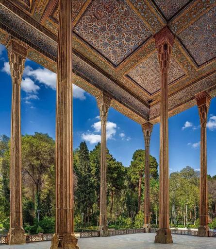 عکس باغ موزه چهلستون 