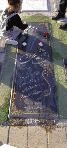 عکس مزار سید رضا هاشمی طوفان