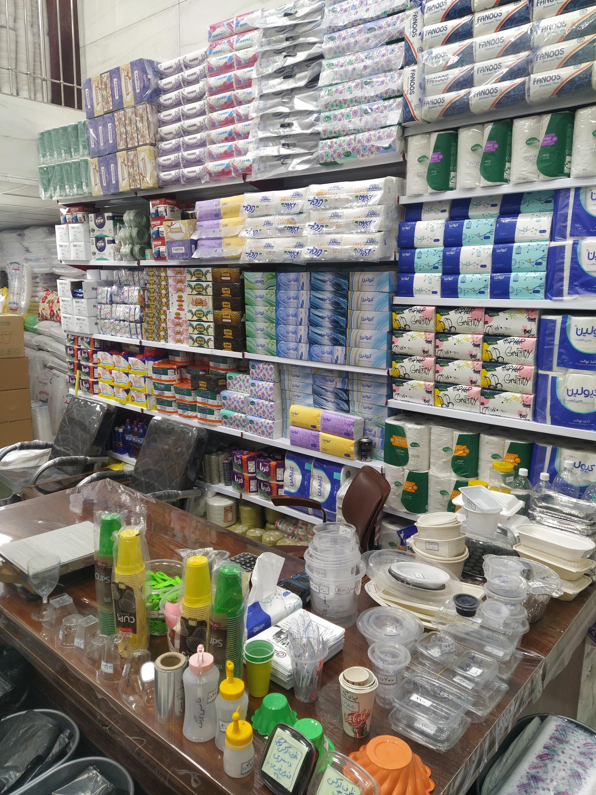 عکس ظروف یکبار مصرف سبحانی