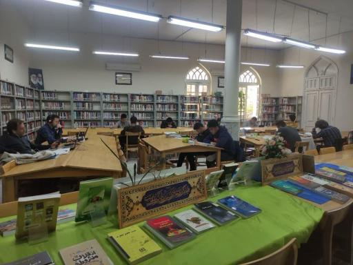 عکس کتابخانه حضرت سجاد (ع)