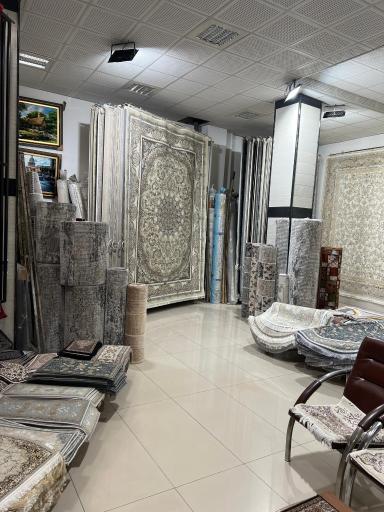 عکس فرش کرمی