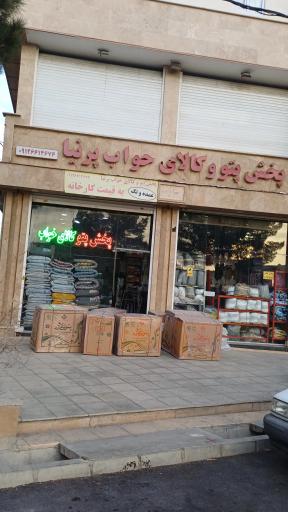 عکس پخش پتو و کالای خواب پرنیا