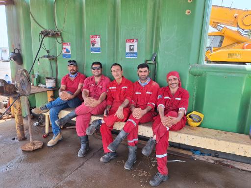 عکس دکل ۶۱ شرکت ملی حفاری ایران