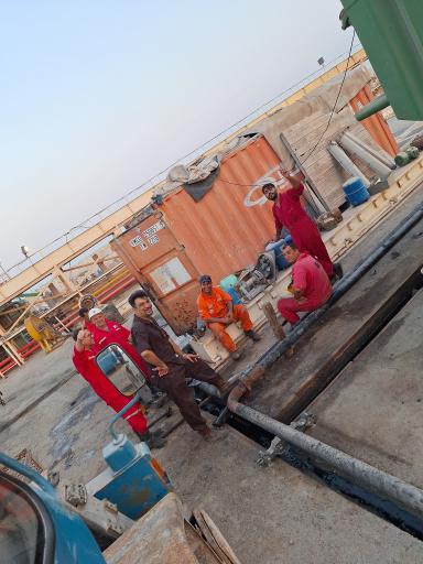 عکس دکل ۶۱ شرکت ملی حفاری ایران