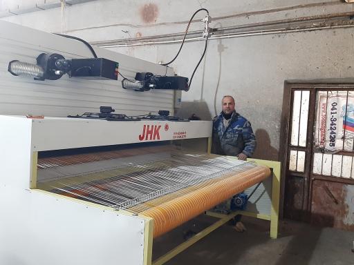 عکس کارگاه ماشین آلات صنعت چرم JHK