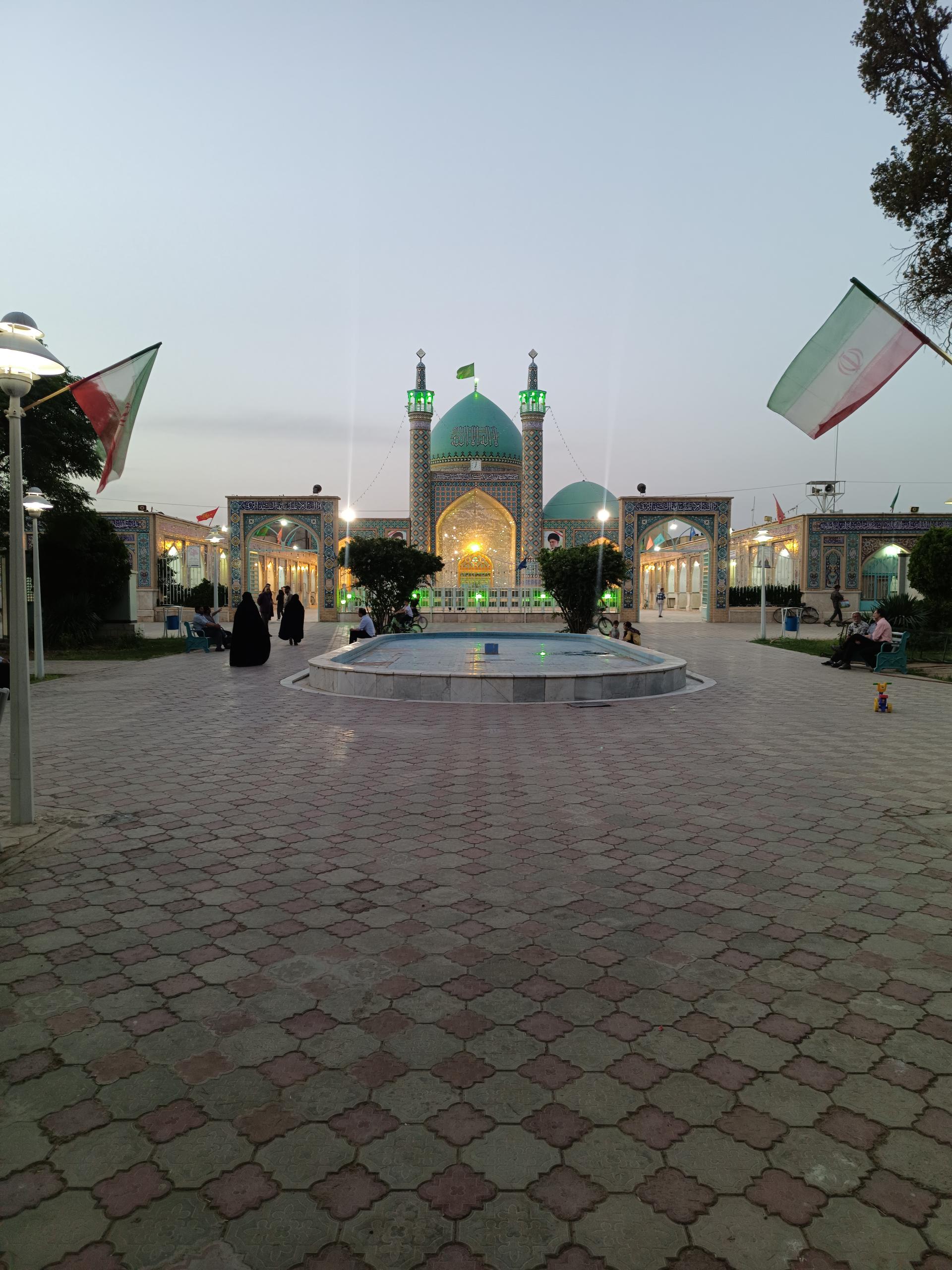 عکس حوضچه امامزاده سید حمزه 