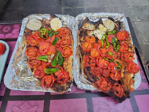 عکس ماهی کباب دربند 