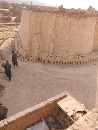 عکس کارخانه آجر های سنتی نما حاج عباس نوروززاده