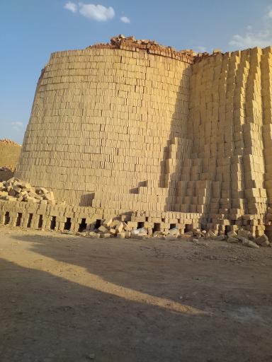 عکس کارخانه آجر های سنتی نما حاج عباس نوروززاده