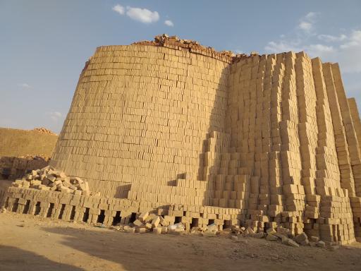 عکس کارخانه آجر های سنتی نما حاج عباس نوروززاده