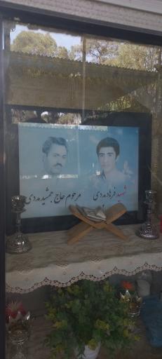 عکس مزار شهید فرهاد مددی 