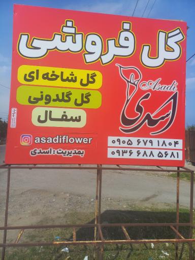 عکس فروشگاه گل اسدی