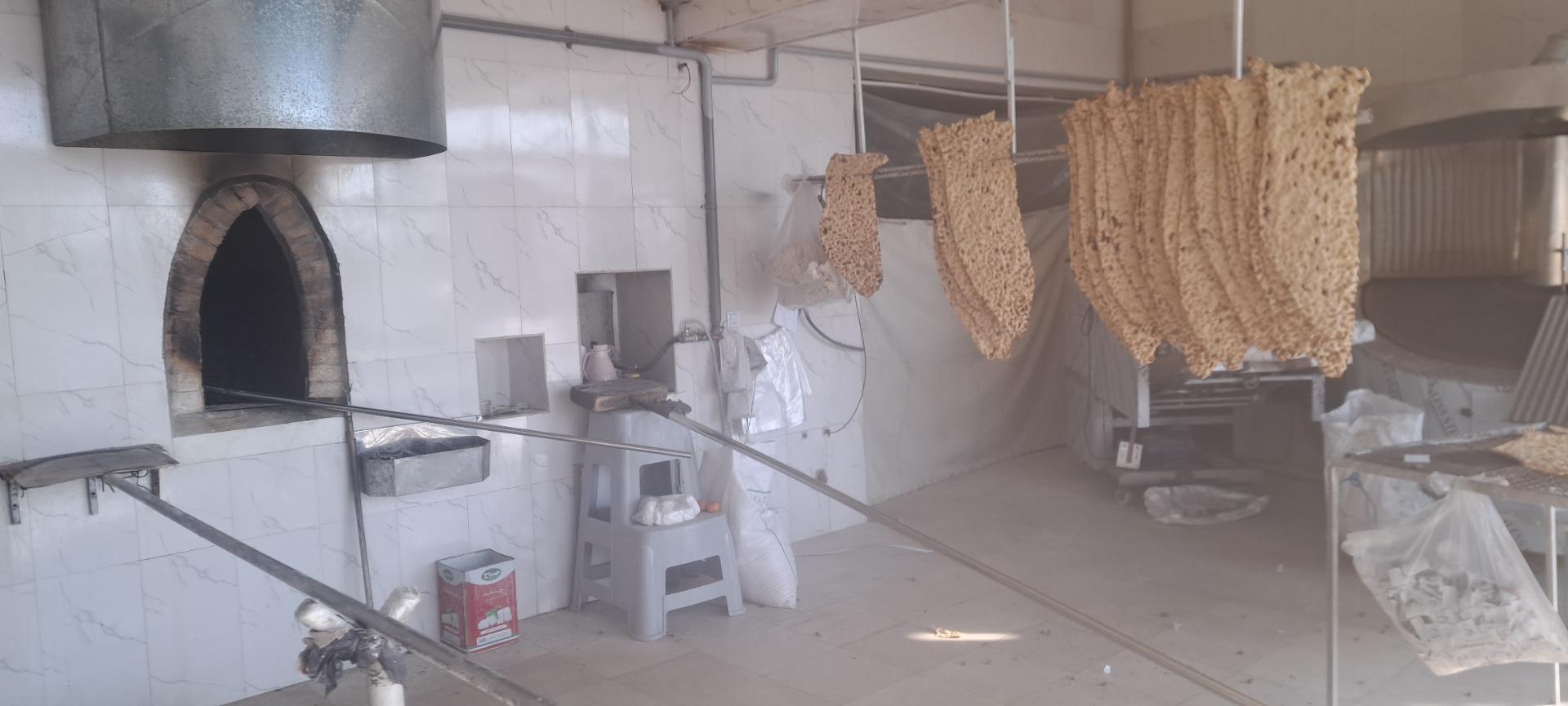 عکس نانوایی سنگک سنتی