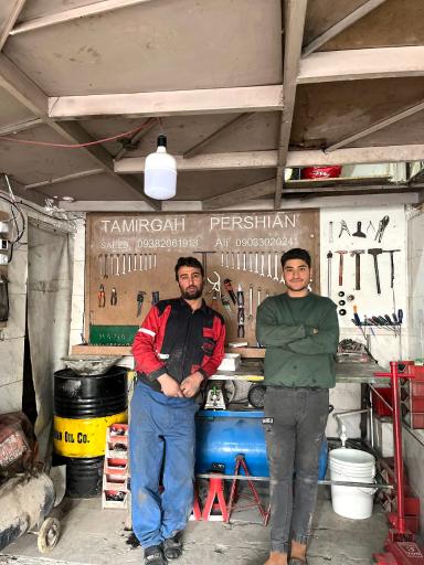 عکس تعمیرگاه پرشین