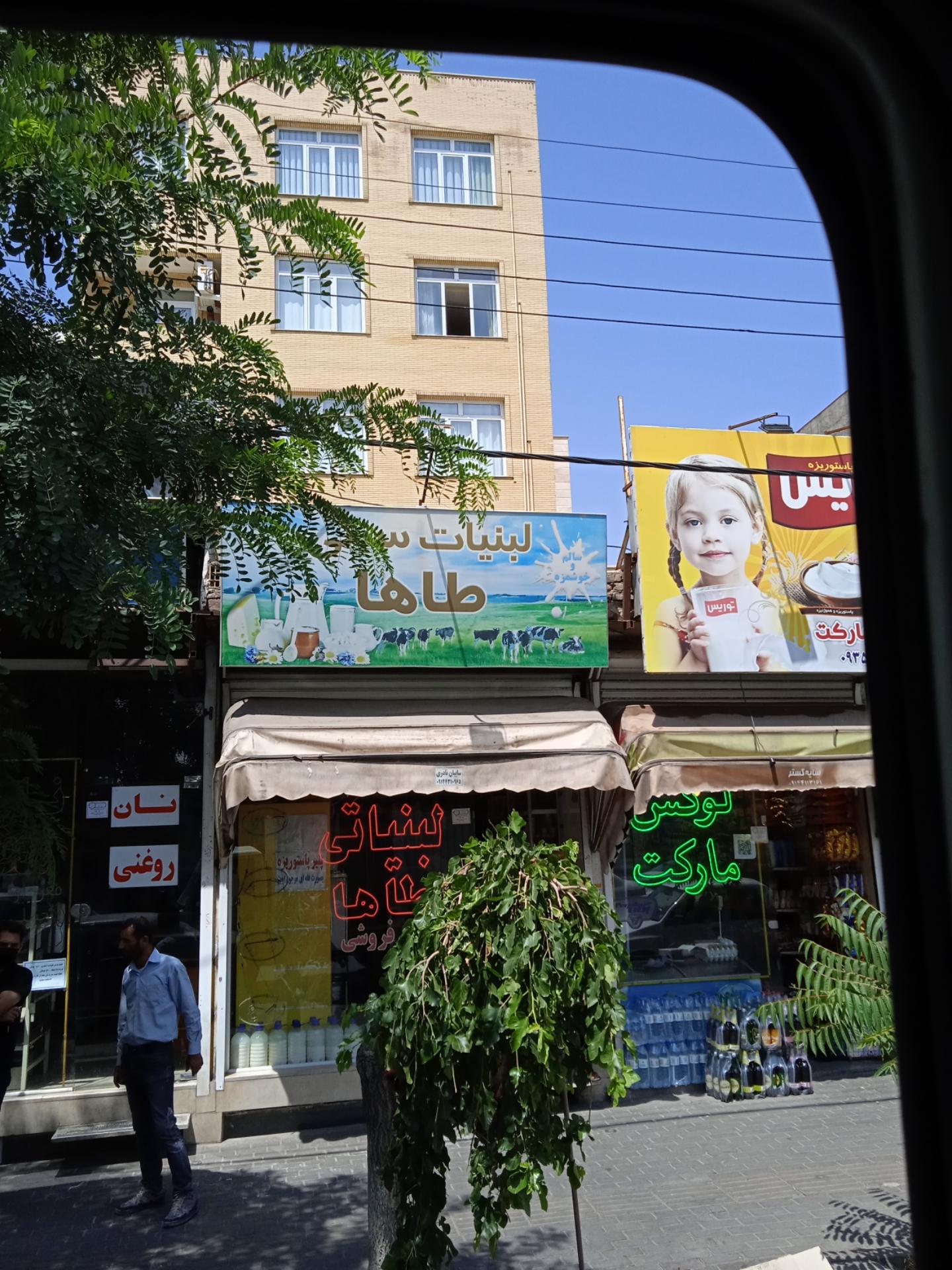 عکس لبنیاتی طاها