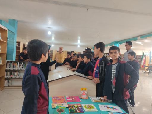 عکس کتابخانه عمومی مهر چهارده معصوم