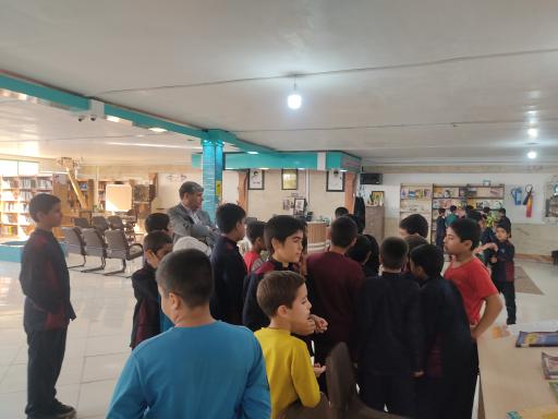 عکس کتابخانه عمومی مهر چهارده معصوم