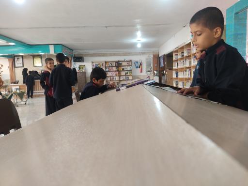 عکس کتابخانه عمومی مهر چهارده معصوم