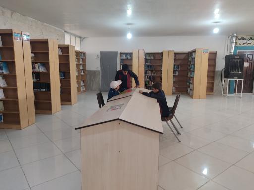 عکس کتابخانه عمومی مهر چهارده معصوم