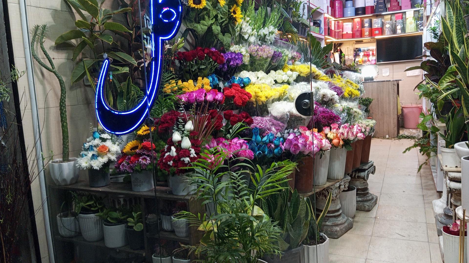 عکس گل فروشی خوشه