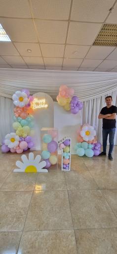عکس تم تولد و بادکنک آرایی شهرشادی