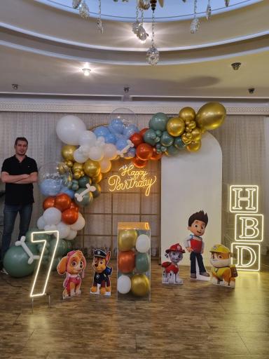 عکس تم تولد و بادکنک آرایی شهرشادی