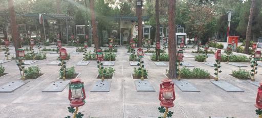 عکس گلزار شهدای گمنام بهشت زهرا