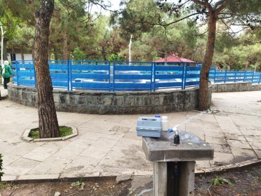 عکس آبنما بوستان کاج