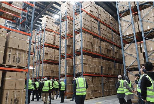 عکس مجموعه انبار شرکت پاکشوما