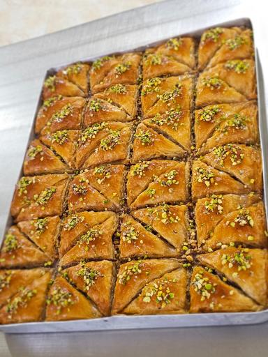 عکس باقلوا ترک رضا