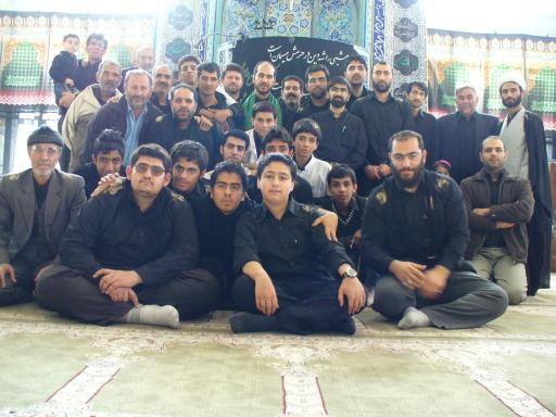 عکس هیات فاطمیه ایوان کی