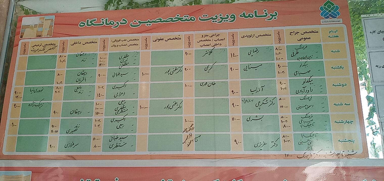 عکس درمانگاه عمومی و کلینیک ویژه تخصصی و فوق تخصصی نکویی