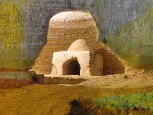 عکس غارهای سه گانه و معبد بان مسیتی