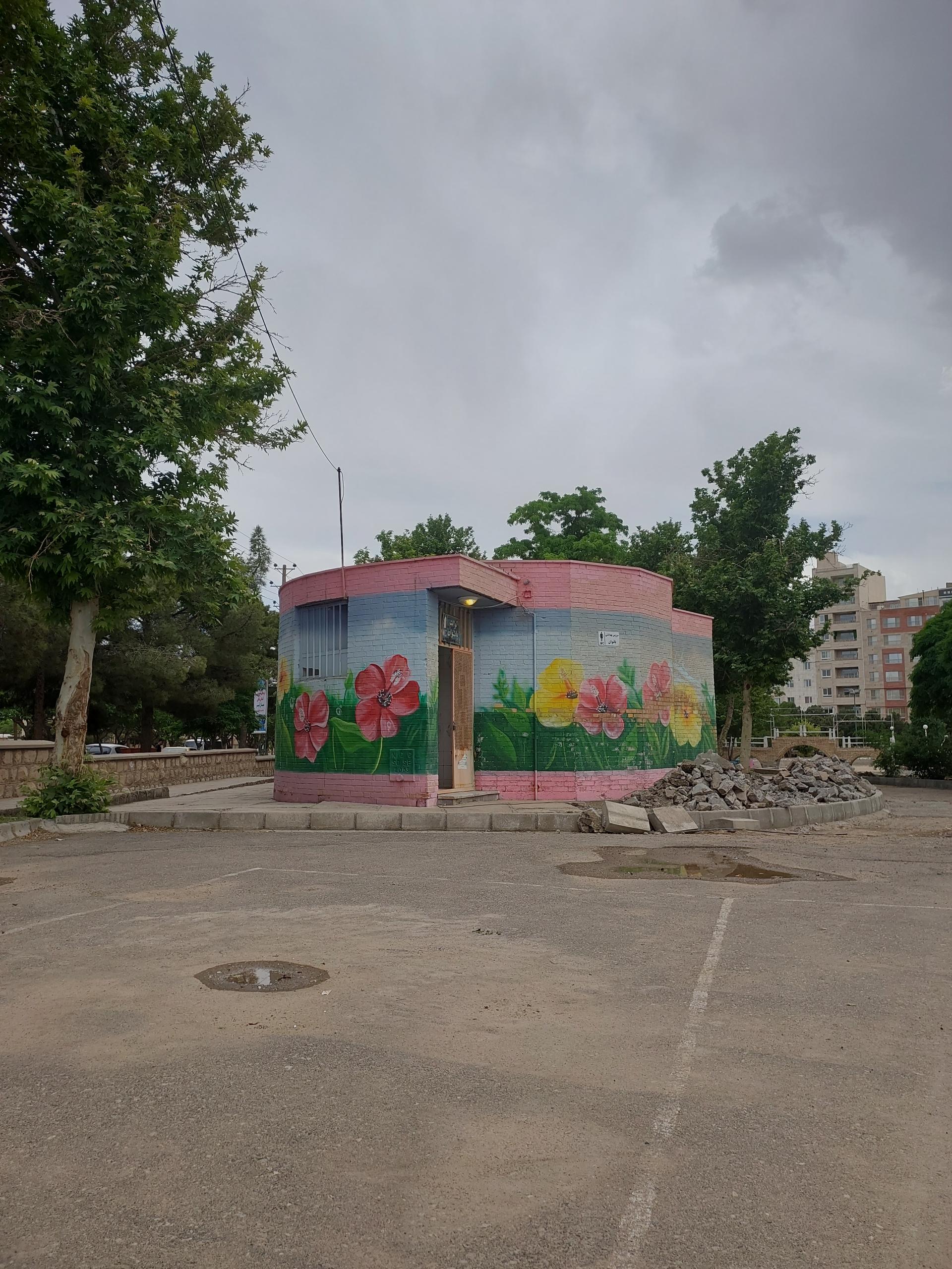 عکس توالت عمومی