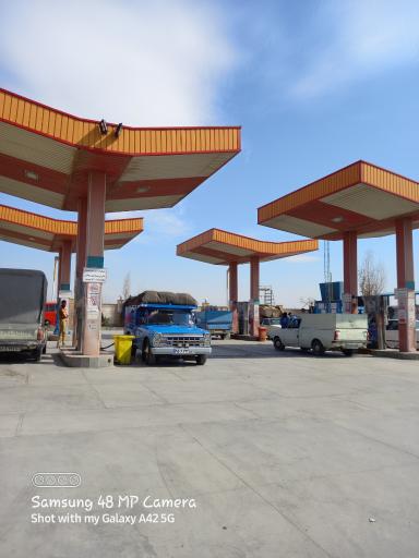 عکس پمپ گاز CNG نگارستان