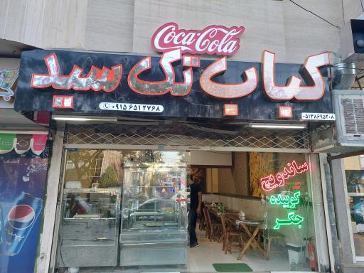 عکس کباب تک سید