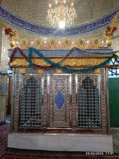 عکس مسجد مرحوم حاج میرصالح و امامزاده حلیمه خاتون (س)