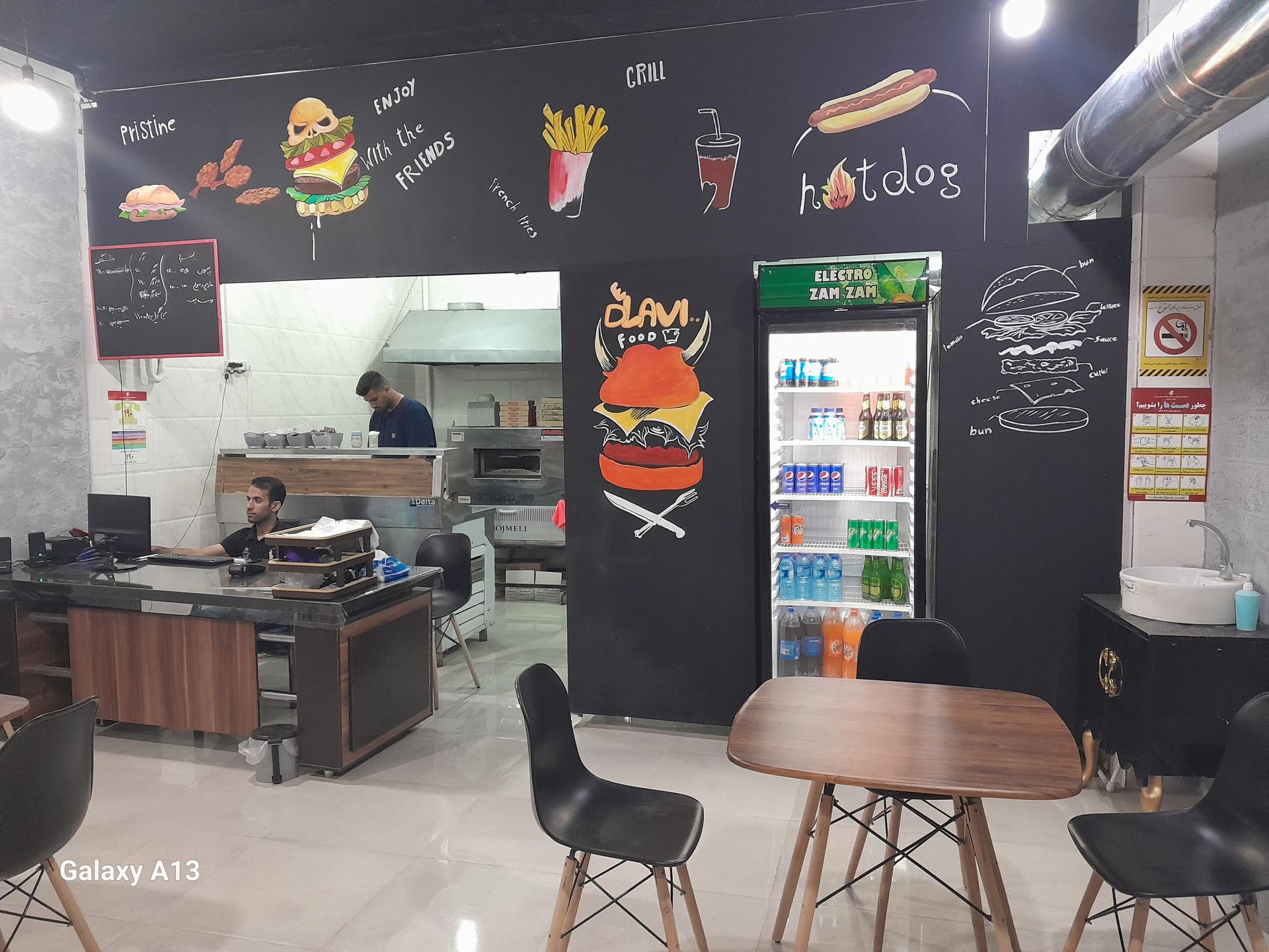 عکس فست فود دلاوی