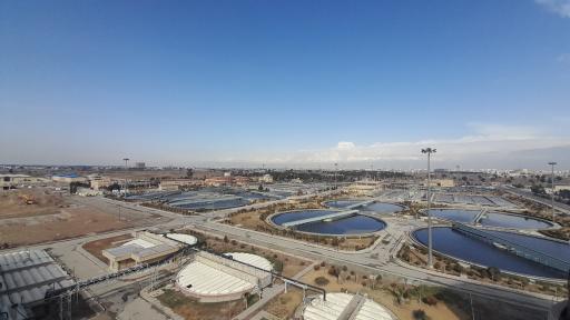 عکس تصفیه خانه فاضلاب جنوب تهران