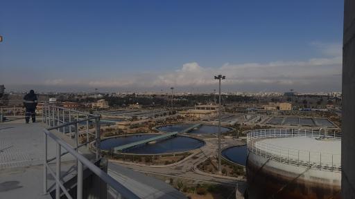 عکس تصفیه خانه فاضلاب جنوب تهران