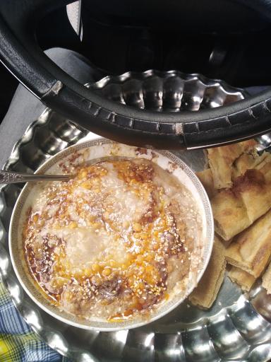 عکس شله و حلیم نیشابوری عارف