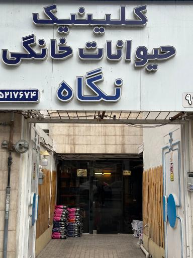عکس کلینیک و پت شاپ حیوانات خانگی نگاه 