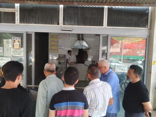 عکس نانوایی سنگکی