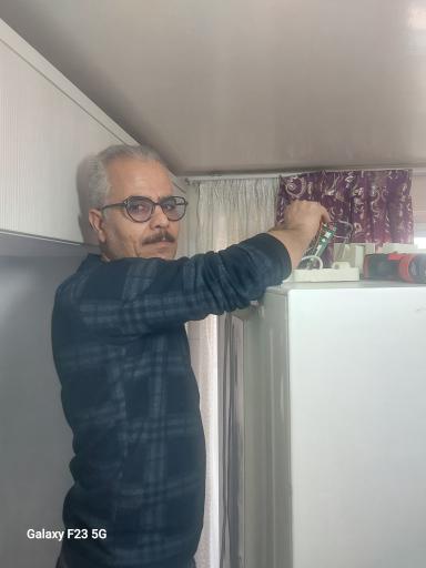 عکس تعمیرات یخچال فریزر  رضا عارف